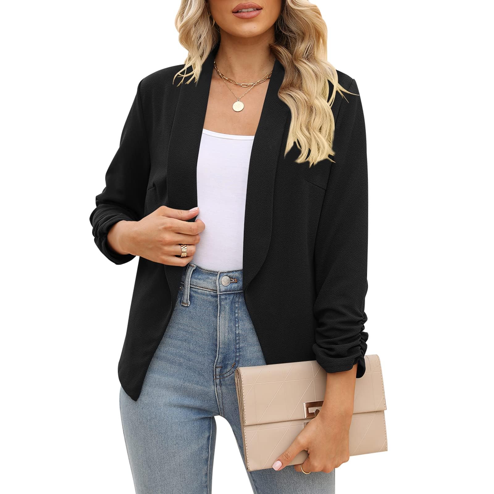 Black Blazer Ladies Blazers To Wear With Jeans Street Style What