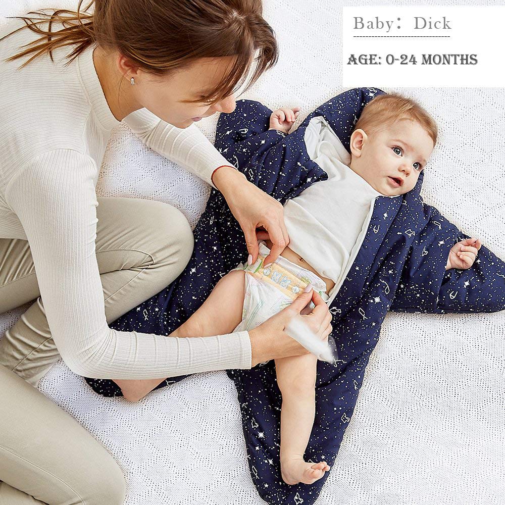 baby starfish sleep sack
