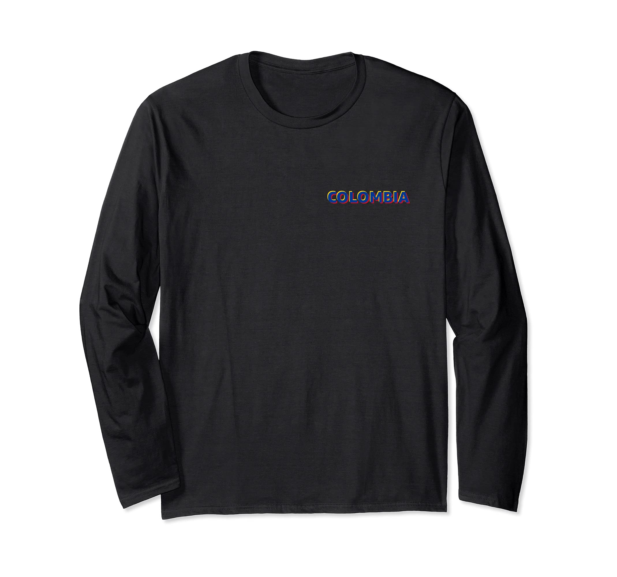 Flag Colombia Long Sleeve T-Shirt