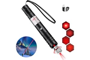 RUMCUT Laser Pointer High Power, Red Laser Pointer Indicator Light, Long Range Lazer Pointer for Hiking, USB Charge-Red