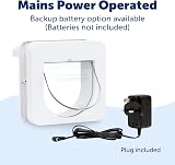 PetSafe Petporte Smart Flap Microchip Cat Flap Wall & Door Mount Compatible view 5