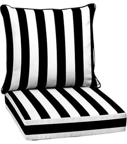 アウトドア寝具 Pasand Cotton Stripe Seat Cushion Amazon.com : RULU 21inchx22inchx5inch Outdoor/Indoor (Seat