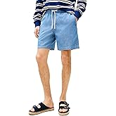 Tommy Hilfiger Men's Mercer 7" Chambray Shorts, Chambray Blue 29