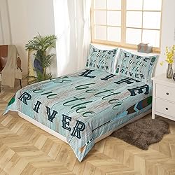 Castle Fairy Lake Life Duvet Cover Set Full