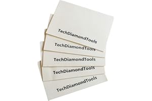 TechDiamondTools Set of 5 Wool Cloths for Buffing or Polishing with TechDiamonTools Diamond Pastes