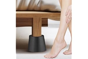 RUIRU BRO Bed Frame Toe Protectors，Bed Frame Leg Covers, Toe Protector,Bed Frame Leg Protector,Toe Savers for Bed Frame,Toe Guard-Bed Bumpers to Guard Against Foot Injury,Made of EVA, Better Protection(4 Pack)