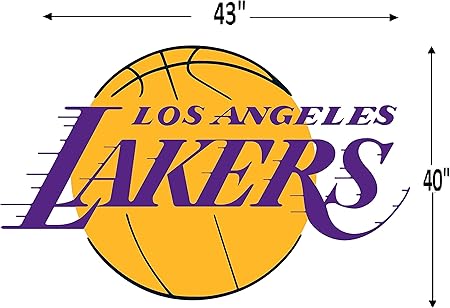 Amazon Com Fathead Nba Los Angeles Lakers Los Angeles Lakers Sports Fan Wall Banners Sports Outdoors