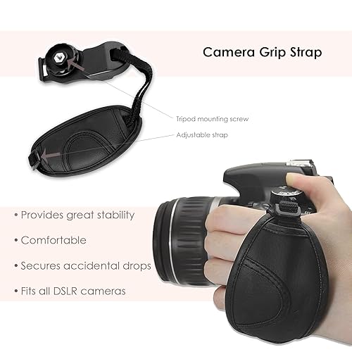 Canon EOS Rebel T7 DSLR Camera with 18-55mm is II Lens Canon EF 75-