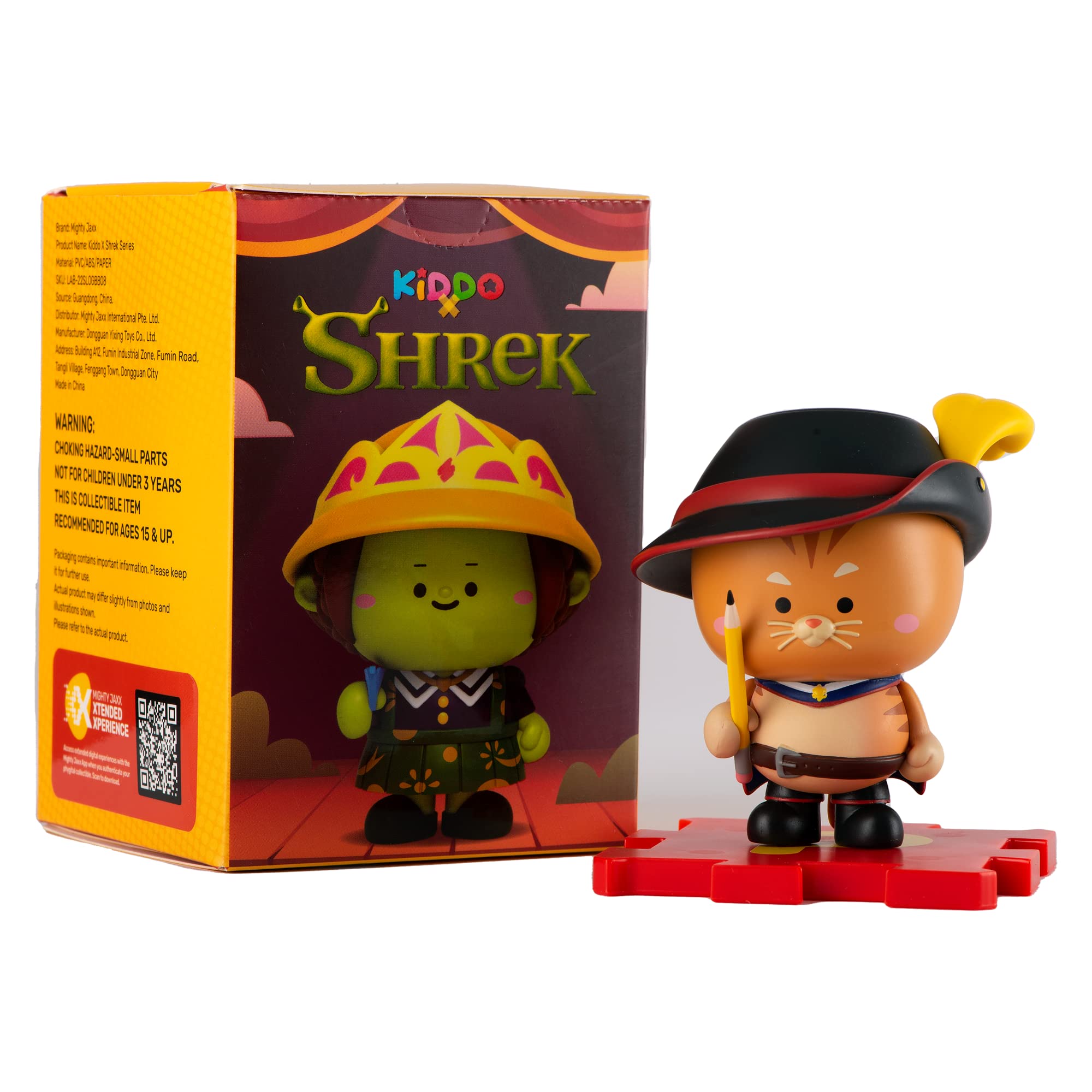 Mighty Jaxx Shrek Kiddo Collectibles Series 1 | Blind Box Toy Collectible Figurines | One Pack - Contains One Random Figure