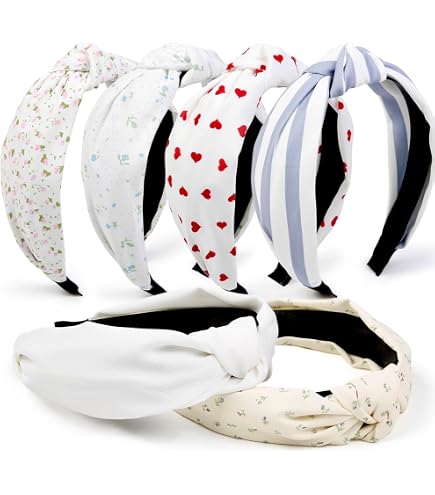Amazon.com : 4Pcs Padded Black Headbands for Women Girls  display picture 1