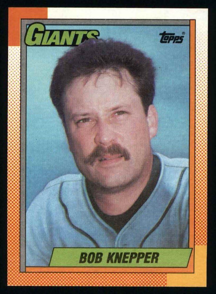 Amazon 1990 Topps 104 Bob Knepper San Francisco Giants Baseball 