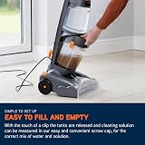 Vax Dual Power Carpet Cleaner 800W Portable Upright Shampooer - Orange view 7