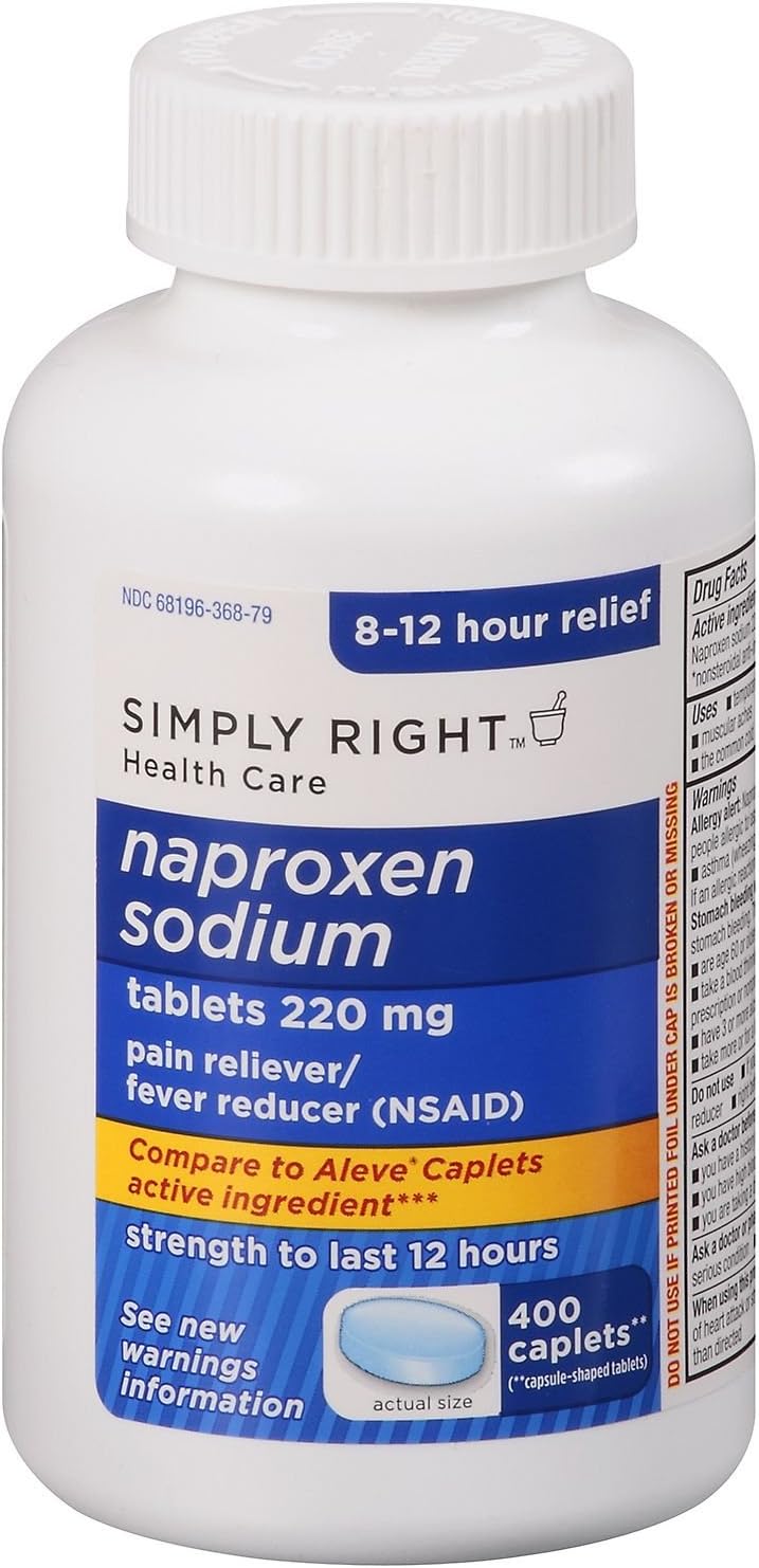 Simply Right Naproxen Sodium - 400 ct.: Health & Personal Care