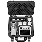 Lekufee Waterproof Hard Case for DJI Mavic Air 2S & 2, Compatible with DJI RC/N1, Case Only