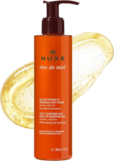 Nuxe Rêve de Miel Cleansing & Makeup Removing Gel 200ml Dry Sensitive Skin Vegan