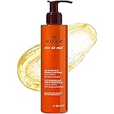 NUXE Rêve de Miel Face Cleanser and Makeup Removing Gel for Dry and Sensitive Skin with Honey and Sunflower, 6.7 Fl Oz