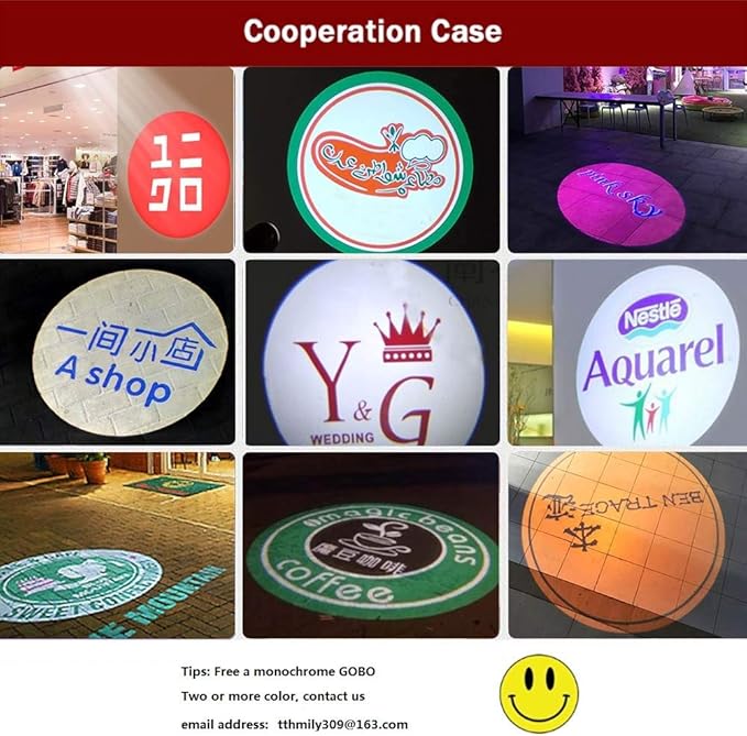 Custom LED GOBO Projector LOGO Amazon.co.uk Electronics