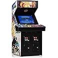 Numskull Quarter Arcades Teenage Mutant Ninja Turtles Special Edition Signed Mini Arcade - 1/4 Scale Authentic Wooden Replica, Original ROM, Rechargeable Battery & 3W Speakers for Retro Enthusiasts