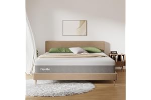Novilla King Size Mattress, 12 Inch Gel Memory Foam King Mattress for Cool Night & Pressure Relief, Medium Plush Feel with Motion Isolating, Bliss