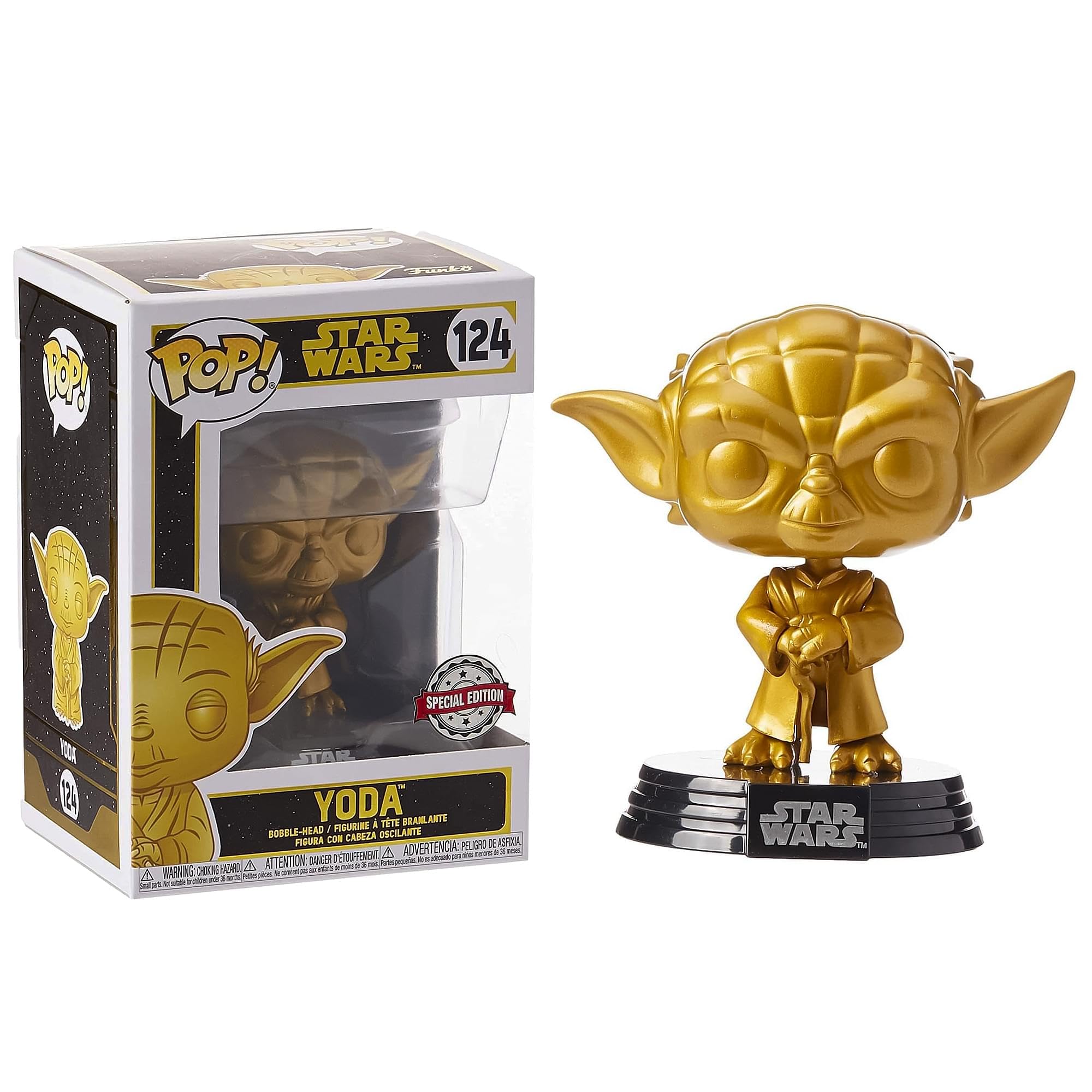 Funko Pop! Movies: Star Wars Gold Edition - Yoda