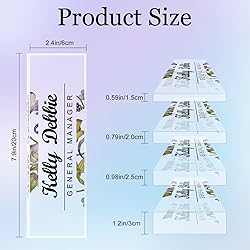 Name Plate for Desk Personalized Office Acrylic