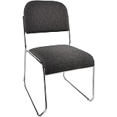Realspace&reg; Sled-Base Stacking Chair