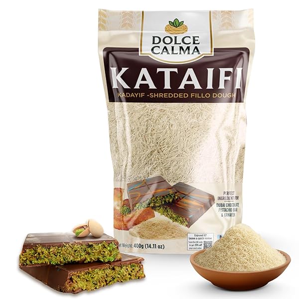 DOLCE CALMA KATAIFI 14.01 OZ (400G) RESEALABLE BAG,...