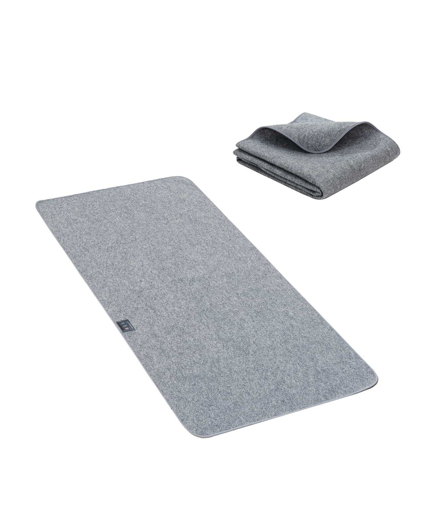 RECYCO 除湿シート 寝具用 防湿 高吸湿力 除湿マット湿気取り シリカゲル入り 調湿センサー付き 防ダニ 防カビ 防臭 消臭 洗える 結露対策 梅雨対策 除湿シート 除湿シート ダブル 130X180cm グレー