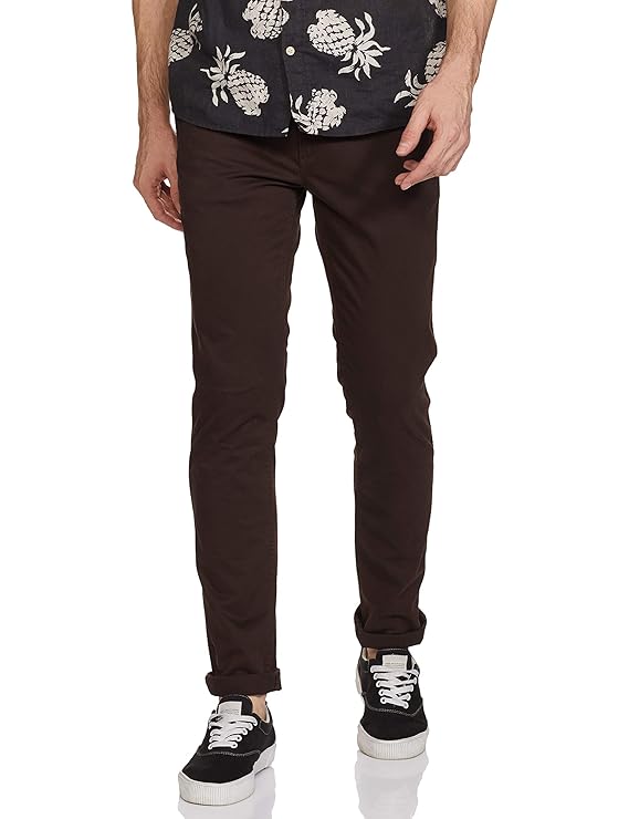 Buy Lee Men's Skinny Fit Casual Trousers at Amazon.in