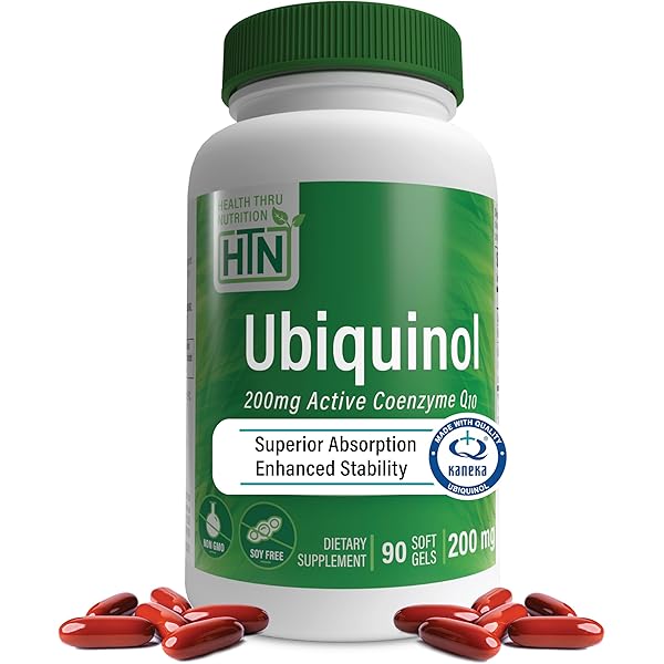 Amazon.com: Health Thru Nutrition Ubiquinol 300mg 120 Softgels as