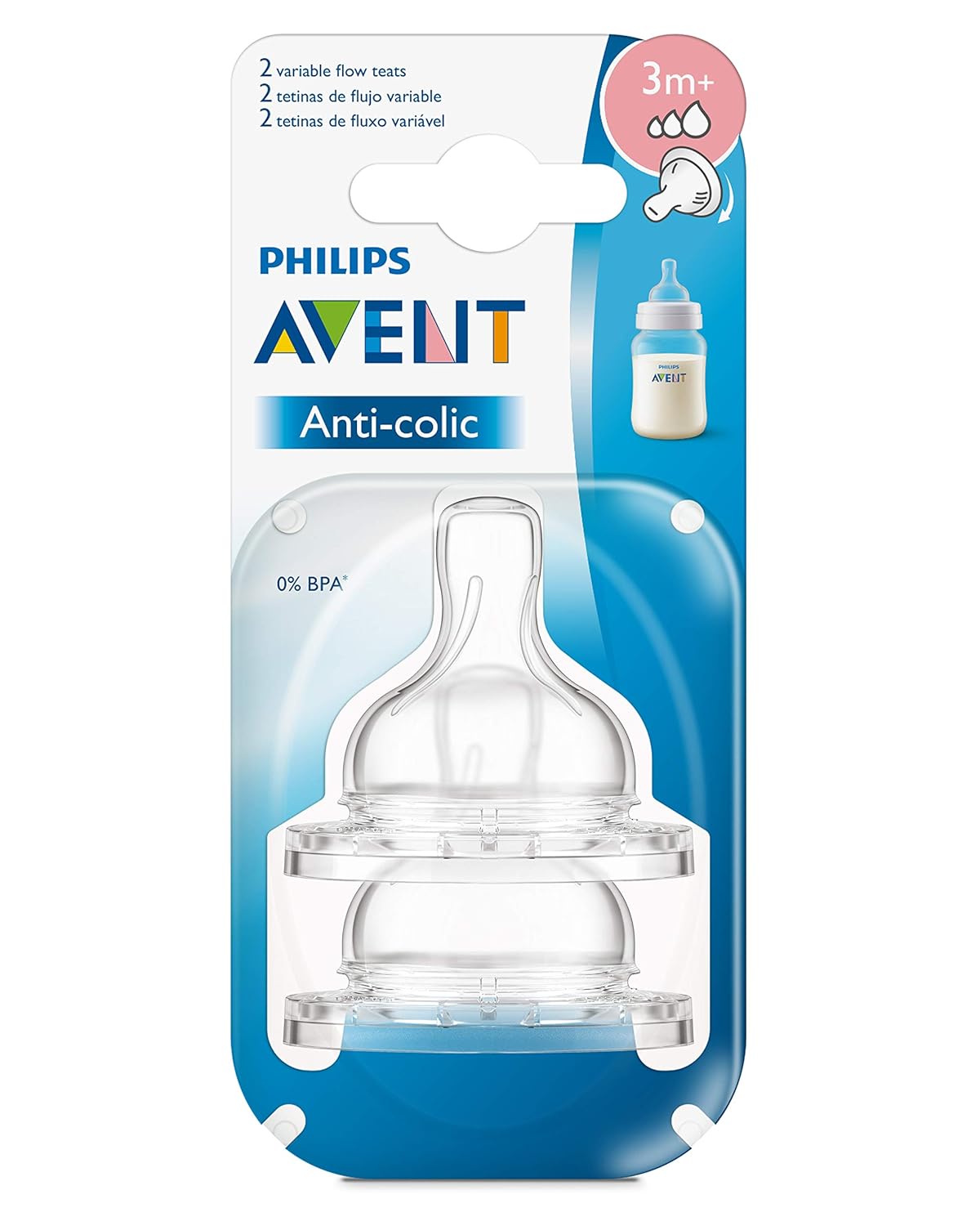 philips avent classic nipple sizes