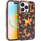 FELONY CASE for iPhone 16 Pro Max - Classic Tortoise Shell Brown Case with MagSafe | 360° Shockproof TPU Protective Cover, Scratch Resistant | 10 ft Drop Tested