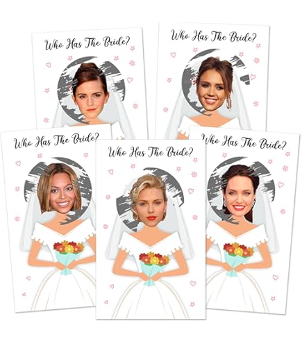 Funny Bridal Shower Scratch-Off Game – ‘Who Has The Groom?’ 33-Sheet Party Game For Bachelorette Parties (Blue)