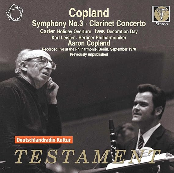 Copland / Symphony No.3 / Concerto by Karl Leister, Aaron