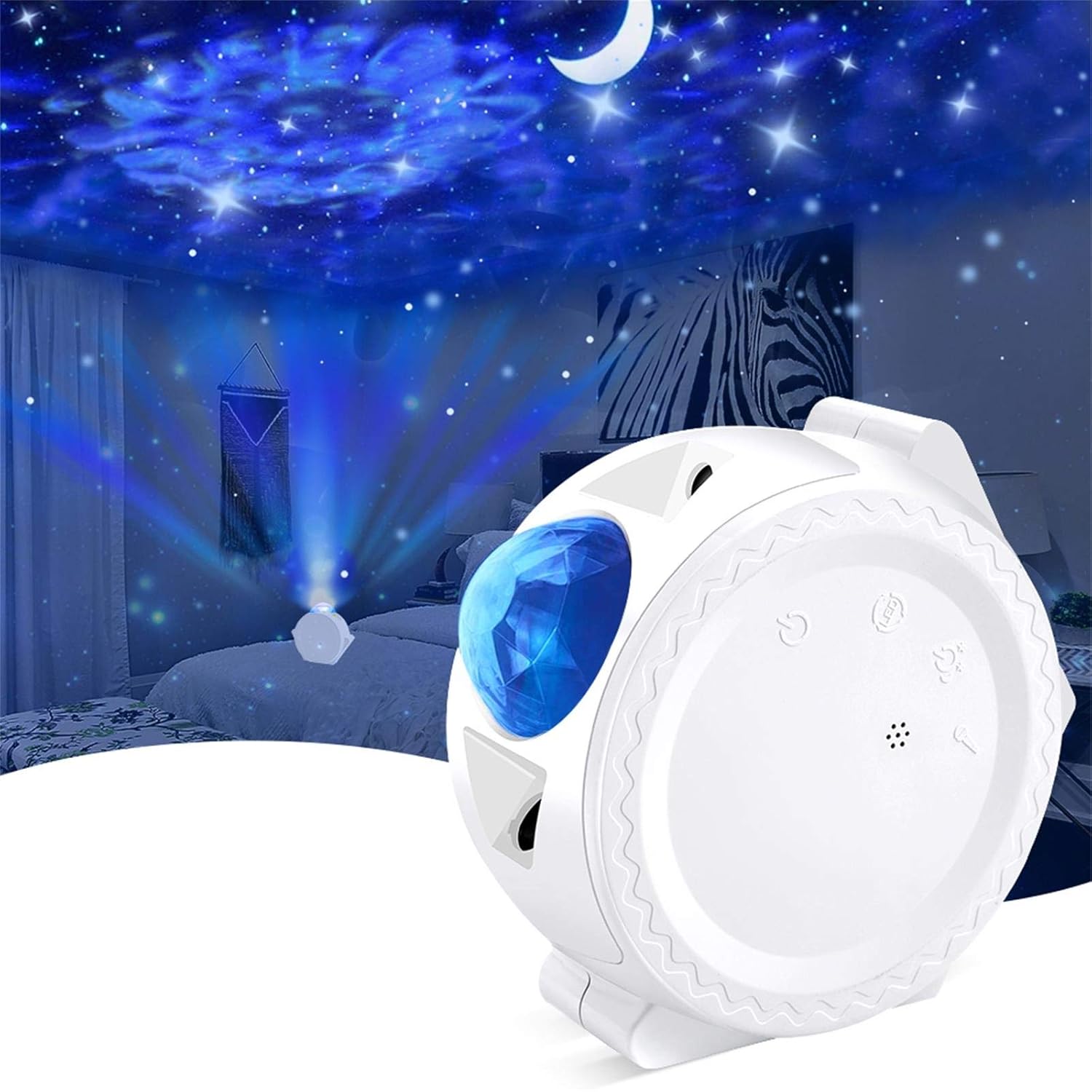 Amazon.com: Star Projector, 4 in 1 LED Sky Projector with 13 Lighting