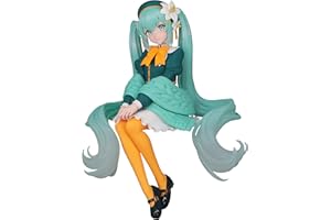 Furyu Hatsune Miku PVC Noodle Stop Flower Fairy Lily Statue 14cm, Black