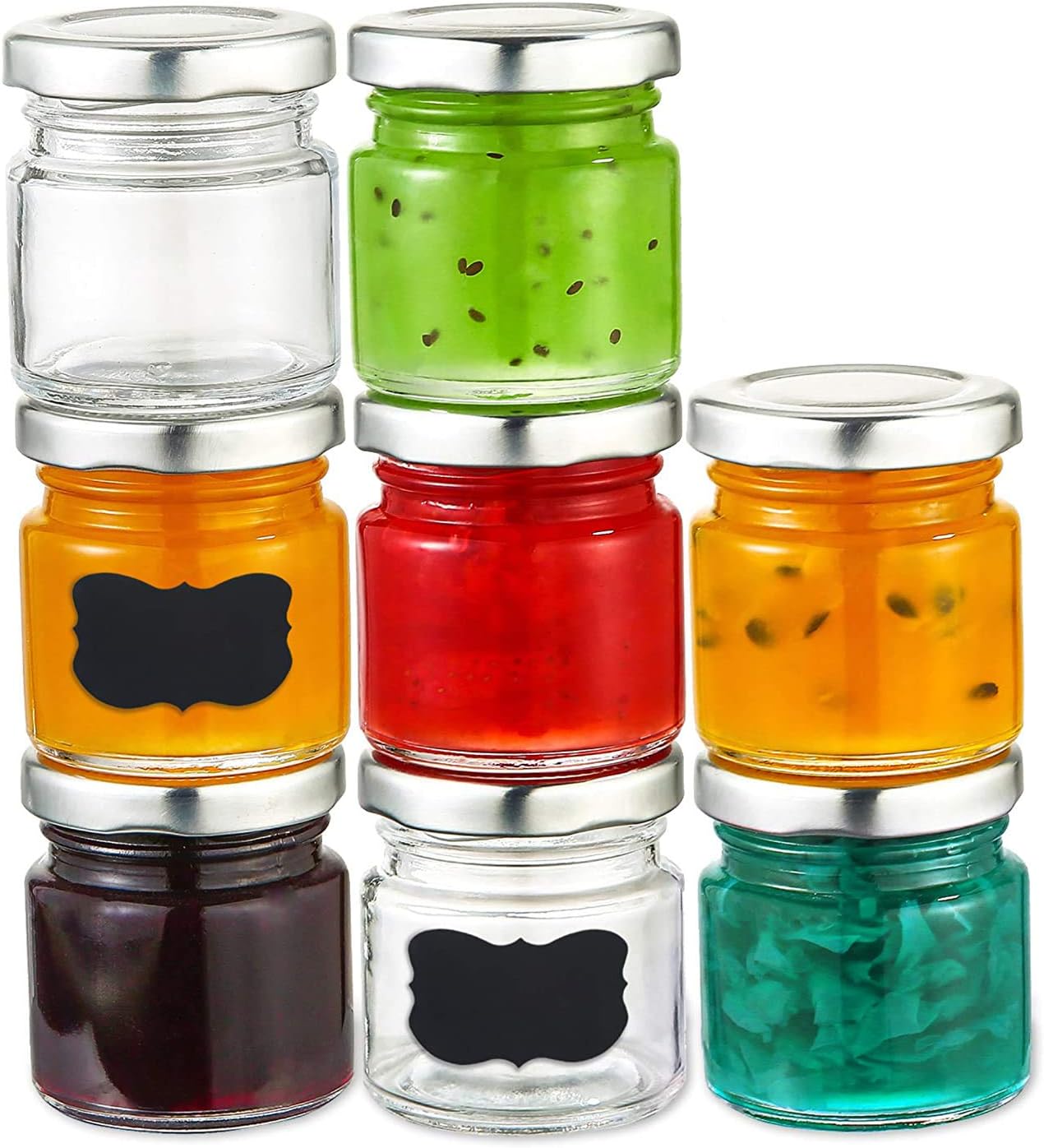 12 Bocaux En Verre 500ml Praknu Avec Couvercle Métal - Hermétiques Pour Conservation