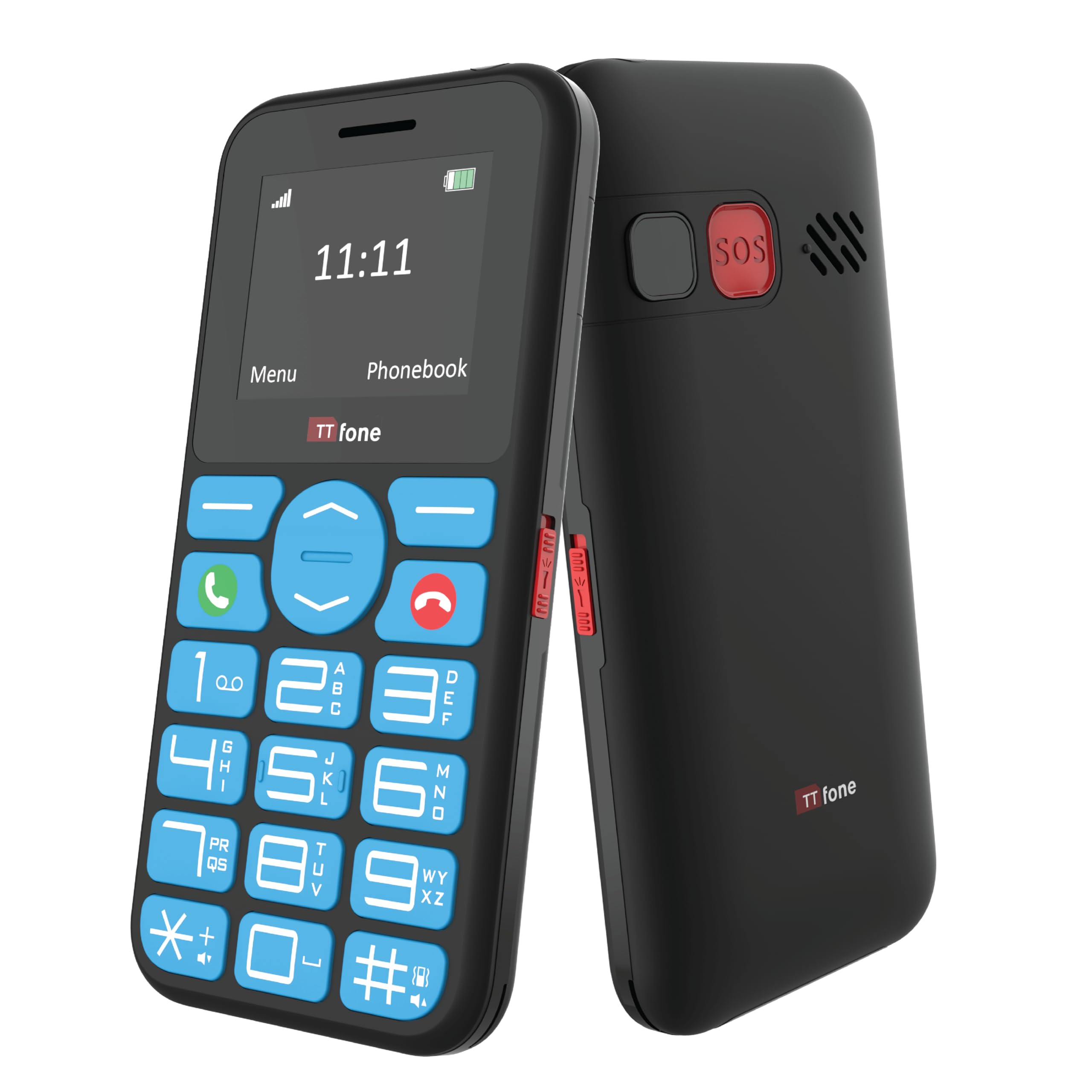 TTfone TT190 Big Button Basic Senior Unlocked Emergency Mobile Phone - Simply Cheapest Phone