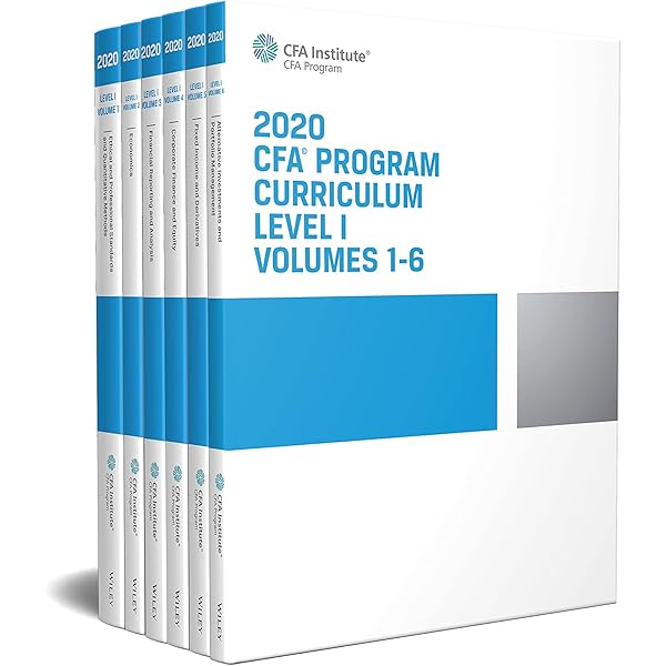Amazon.com: 2024 CFA Program Curriculum Level I Box Set