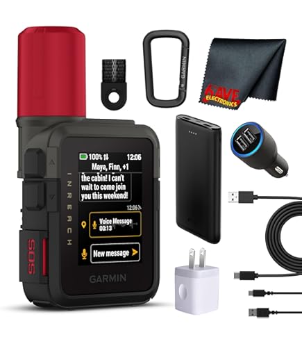 Garmin InReach Mini 2, Communicateur Satellite Rouge, Occasion état Correct
