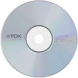 TDK 4.7GB DVD-R 16x Blank Media Discs 10 Pack Jewel Case view 2