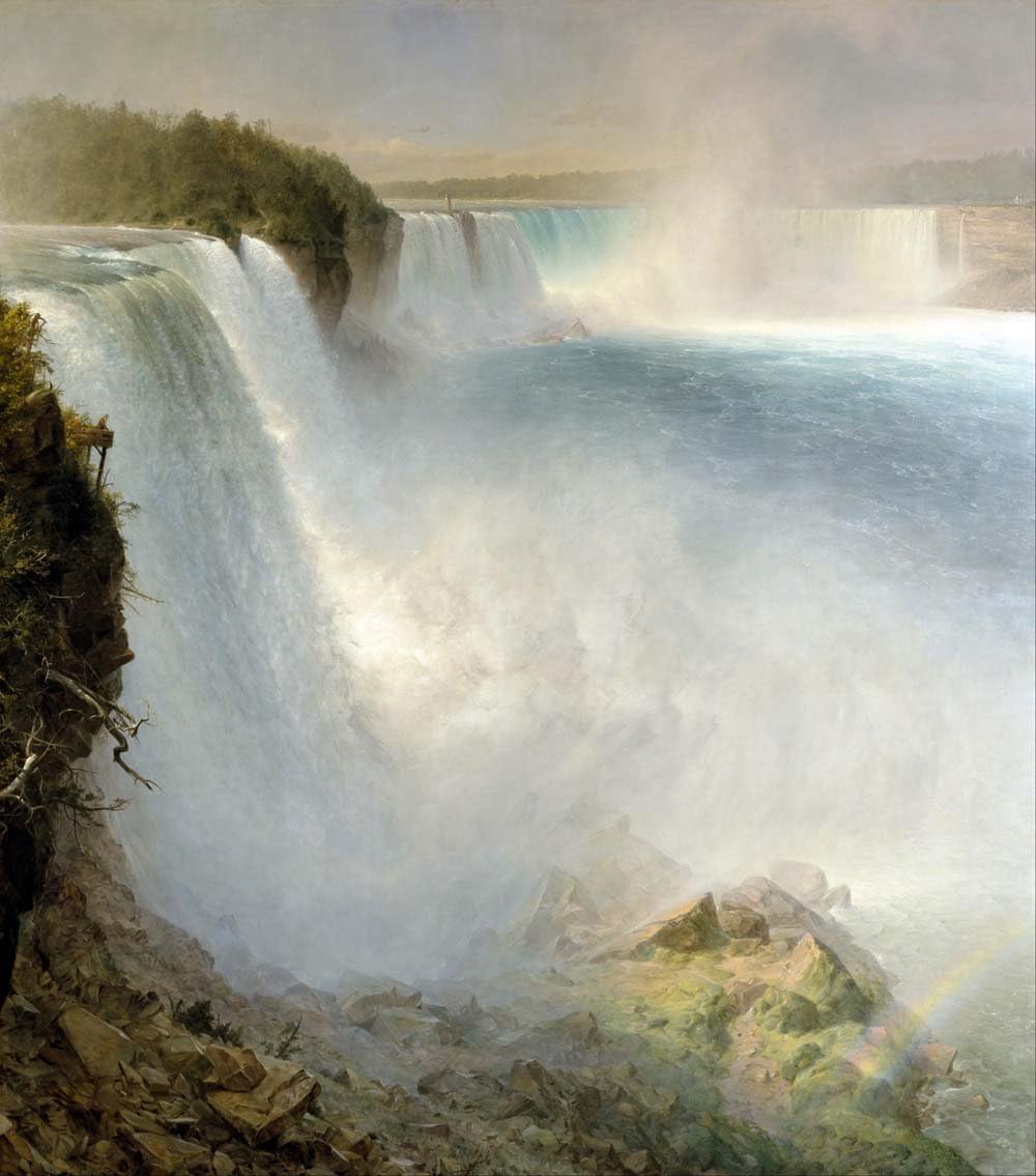 The Museum Outlet - Church - Niagra Falls from the American side - A3 Poster