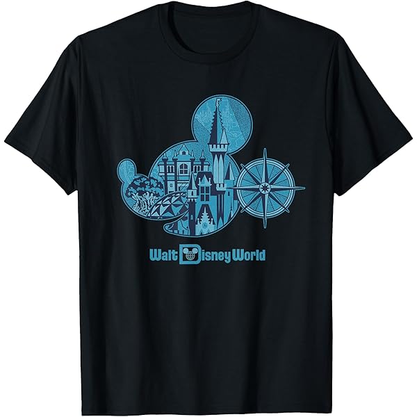 Amazon.com: Walt Disney World 50th Anniversary Mickey Mouse T