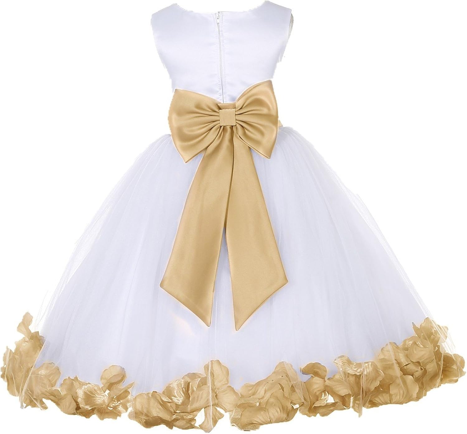 rose gold flower girl dress amazon