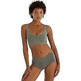 Organic Basics Womens Smooth Scoop Neck Seamless Bralette