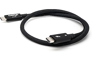 CalDigit Thunderbolt 5 (USB‑C) Pro Cable (0.5m Braided)