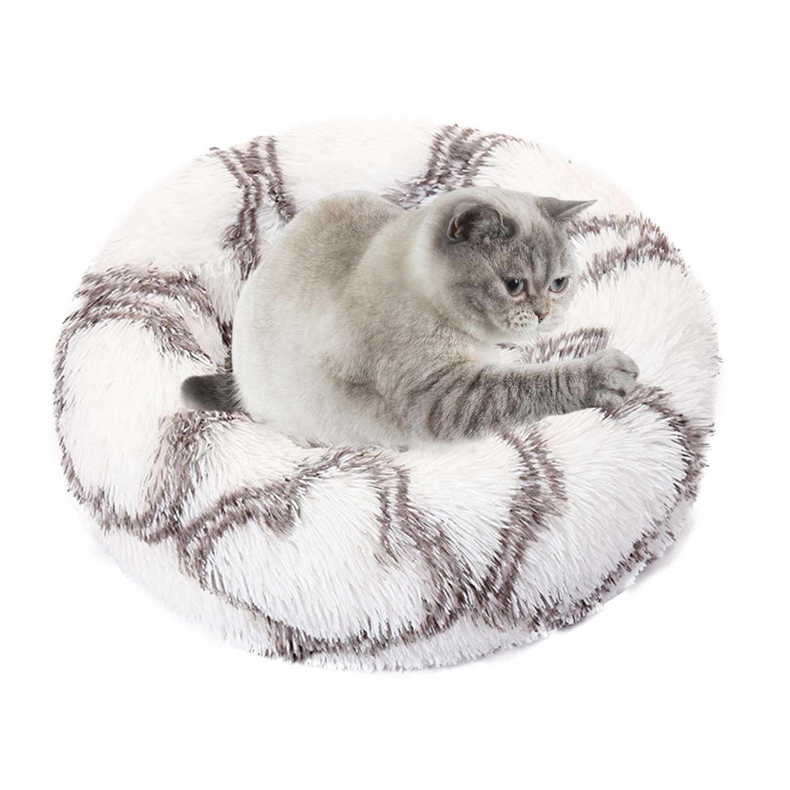 PETCUTE Large Dog Bed,Washable Dog Crate Mattress,Calming Anti Anxiety Pet Beds,Soft Velvet Dog Cat Bed Pet Pillow Mattress with Anti-Slip Bottom,Removable Cover,Gifts for Dogs