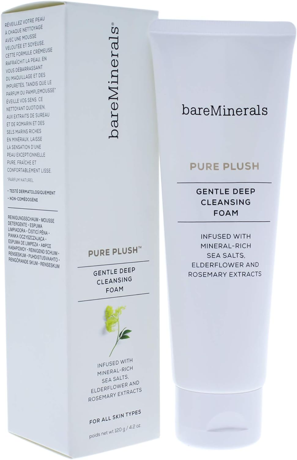 bareminerals pure plush cleansing foam