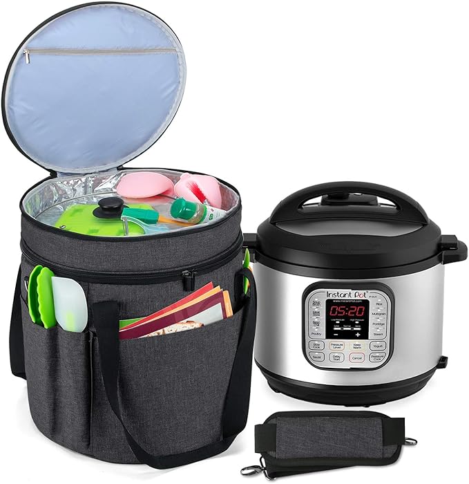 Luxja Carrying Bag for Instant Pot Duo V2 7in1, Bag for Pressure King