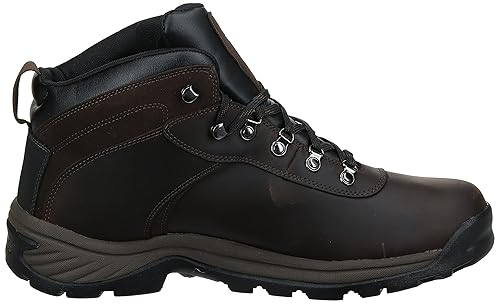 Timberland Men's Flume Mid Waterproof Hiking Boot, Dark Brown,